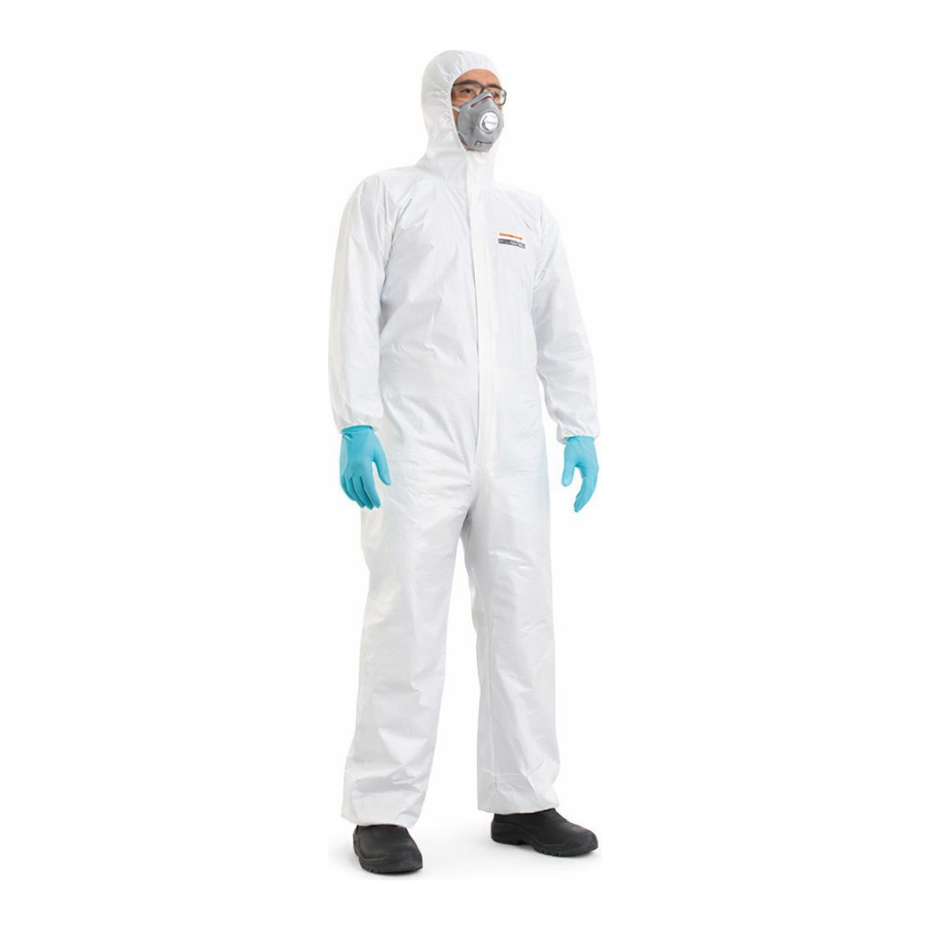 Disposable Chemical Splash Protection Coverall, MUTEX LIGHT+ 일회용 화학물질 및 오염 방지용 보호복