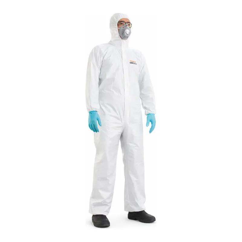 Disposable Chemical Splash Protection Coverall, MUTEX LIGHT+ 일회용 화학물질 및 오염 방지용 보호복