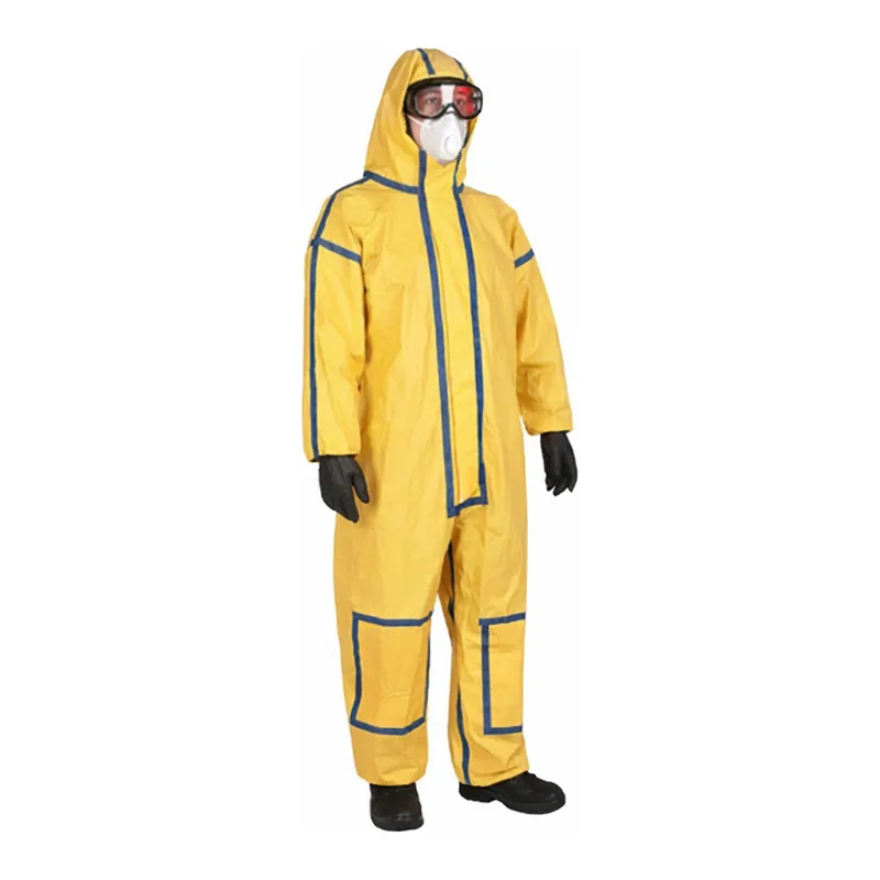 Disposable Liquidtight Antistatic Coverall, SPACEL C MEDIUM 일회용 화학물질 및 액상 정전기 방지용 보호복