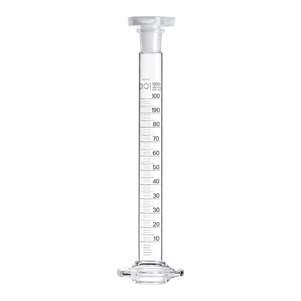 Mixing Cylinder Measuring Cylinder wStopper, BLAUBRAND 공전 실린더, Class A + Batch 보증서
