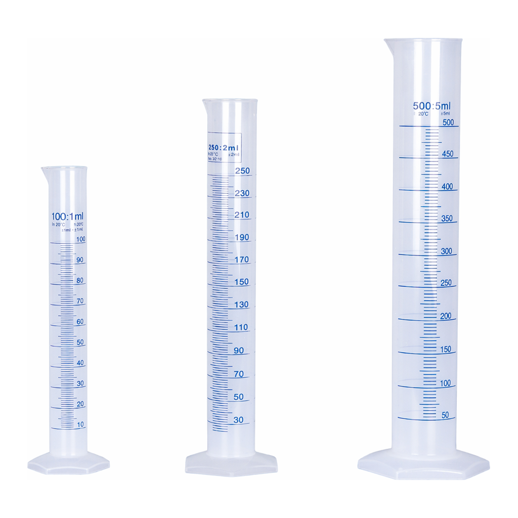 PP Measuring Cylinder, PP 메스 실린더, Class B