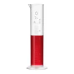 SAN Low Form Measuring Cylinder SAN 단형 실린더, Embossed Scale