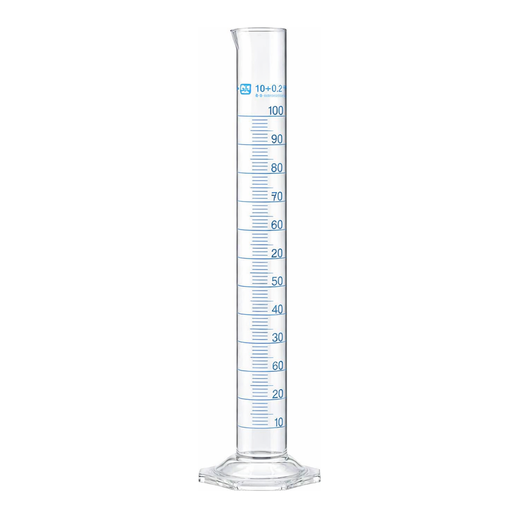 Measuring Cylinder, BLAUBRAND 메스 실린더, Class A + Batch 보증서