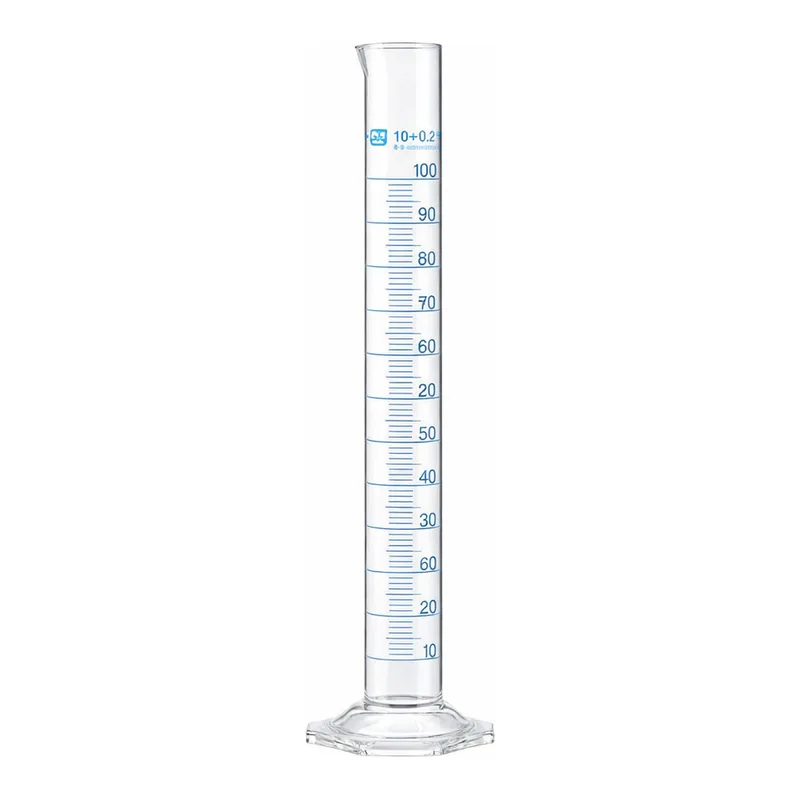 Measuring Cylinder, BLAUBRAND 메스 실린더, Class A + Batch 보증서