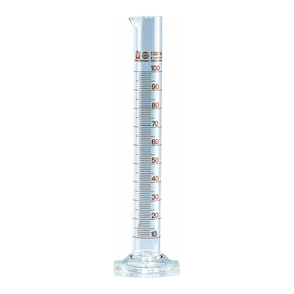 Measuring Cylinder, BLAUBRAND 메스 실린더, Class A + Batch 보증서