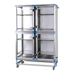 Desiccator Cabinet, Gas Exchangeable 가스치환 데시케이터, 대용량