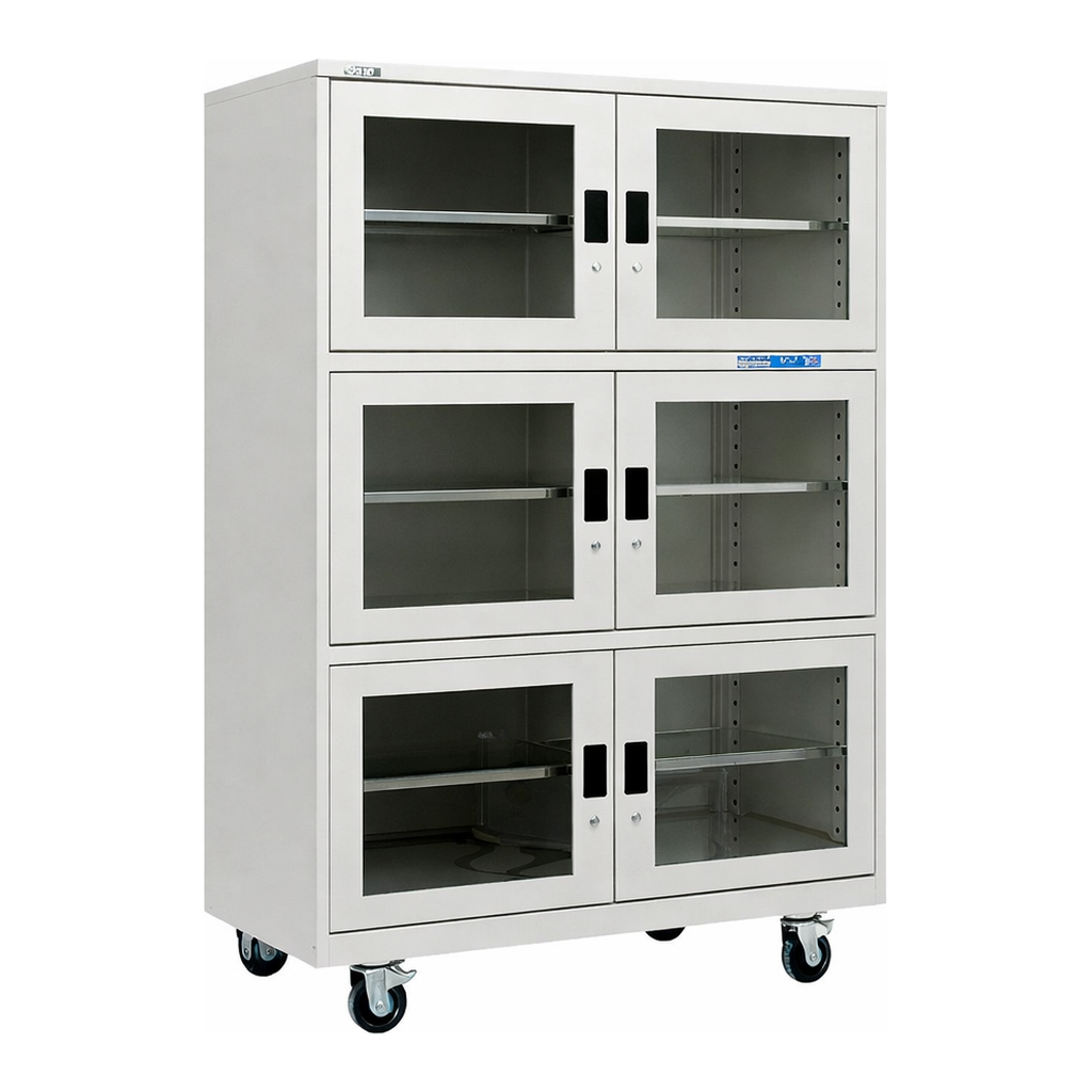 ESD Steel Auto Desiccator Cabinet 정전기 방지용 자동 습도 조절식 데시케이터, 2% RH