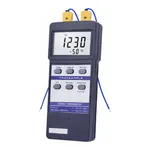 Dual Channel Thermometer 2 채널 디지털 온도계, K-type 온도 센서
