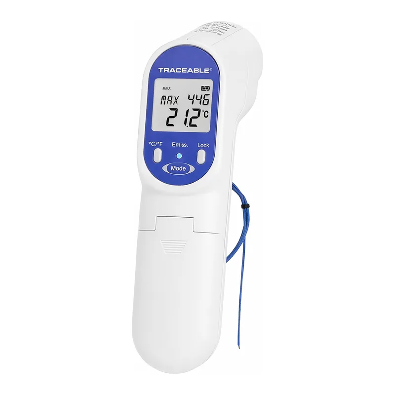 Infrared Thermometer with Trigger Grip 적외선 온도계, K-type 온도계 겸용