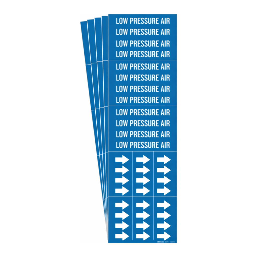 Brady LOW PRESSURE AIR Pipe Marker