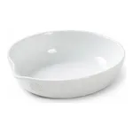 Porcelain Evaporating Dish 평형 자제 증발 접시, Flat Bottom