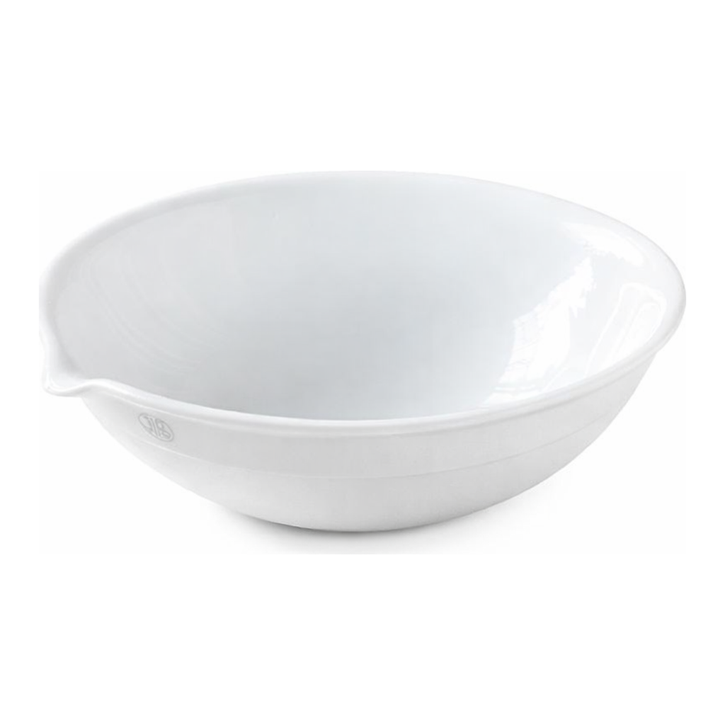 Porcelain Evaporating Dish 환저 자제 증발 접시, Round Bottom