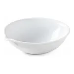 Porcelain Evaporating Dish 환저 자제 증발 접시, Round Bottom