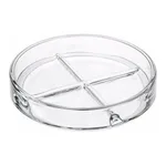 Compartment Glass Petri Dish, Simax 칸막이 유리 페트리 디쉬