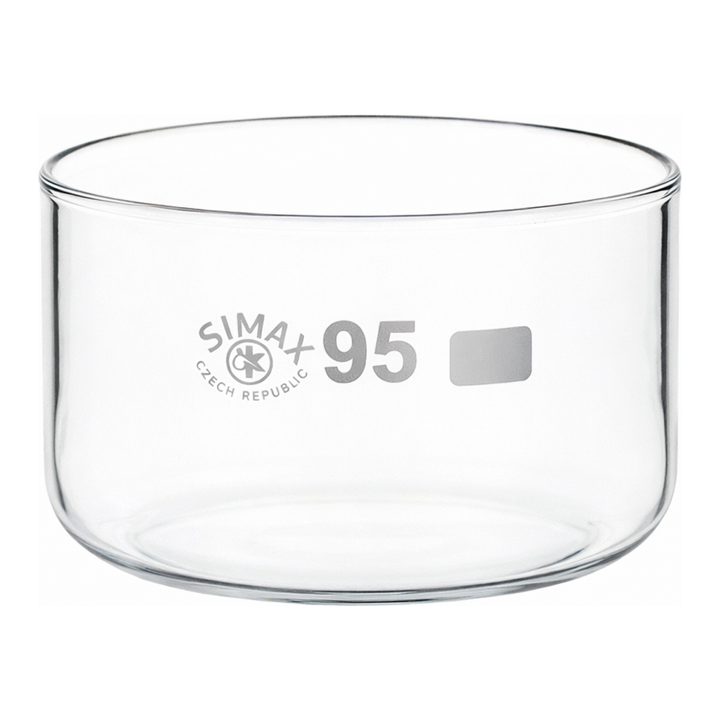 Glass Crystallizing Dish 크리스탈 라이징 디쉬, without Spout