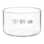 Glass Crystallizing Dish 크리스탈 라이징 디쉬, without Spout