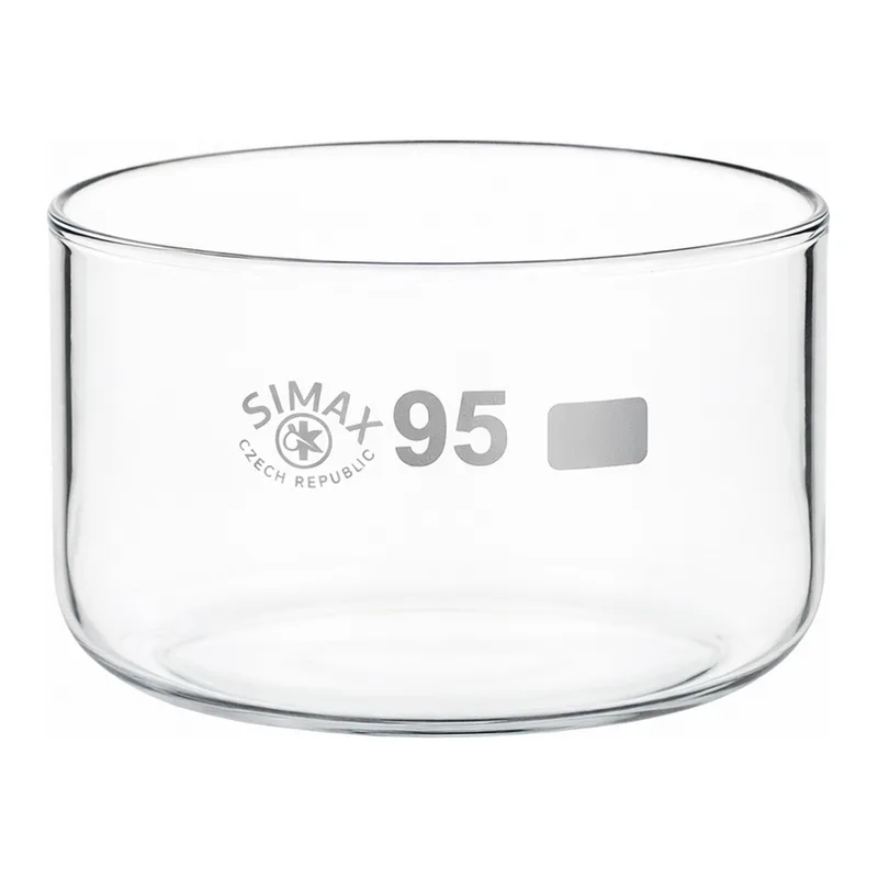 Glass Crystallizing Dish 크리스탈 라이징 디쉬, without Spout