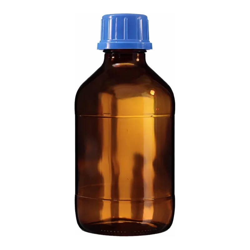 Amber Square Dispenser Bottle 갈색 사각 디스펜서용 용매병