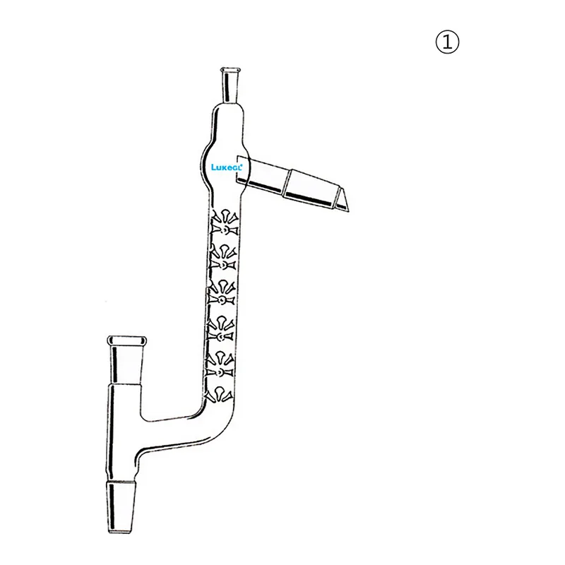 Claisen Vigreux Distillation Head 비그럭스형 증류 헤드, LukeGL