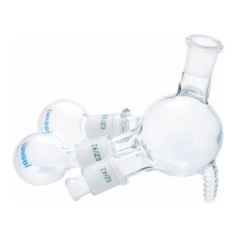 Cow Type Distillation Receiver 코우형 진공 증류 수기와 어댑터, LukeGL