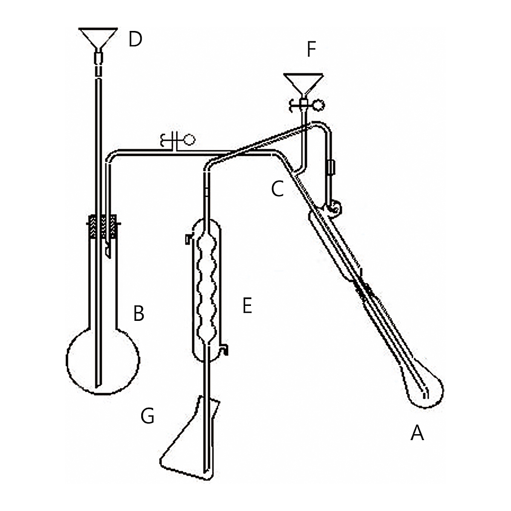 Semi-Micro Kjeldal Quantitative Apparatus 질소 정량 장치 세미 마이크로 킬달장치, LukeGL