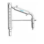Vigreux Jacketed Distillation Head 비그럭스 자켓형 증류 헤드, LukeGL