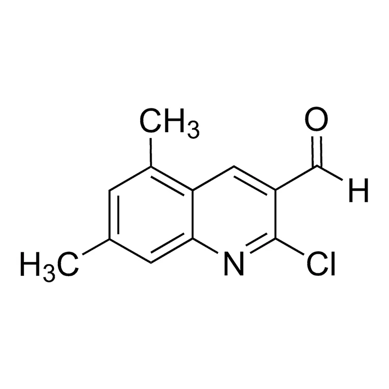 Merck 2-Chloro-5,7-dimethylquinoline-3-carboxaldehyde