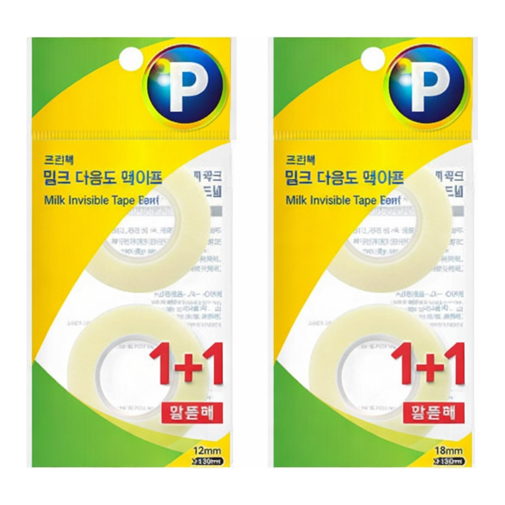 OFFICENEX 프린텍 MR1230-2 밀크테이프 리필(1+1)(12 x 30)