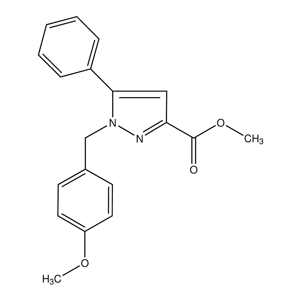 Merck Methyl 1-(4-methoxybenzyl)-5-phenyl-1H-pyrazole-3-carboxylate