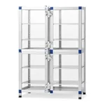 AS ONE Base-Isolated Desiccator Reinforced Plastic
