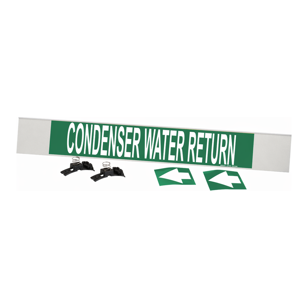 Brady CONDENSER WATER RETURN High Performance Pipe Marker