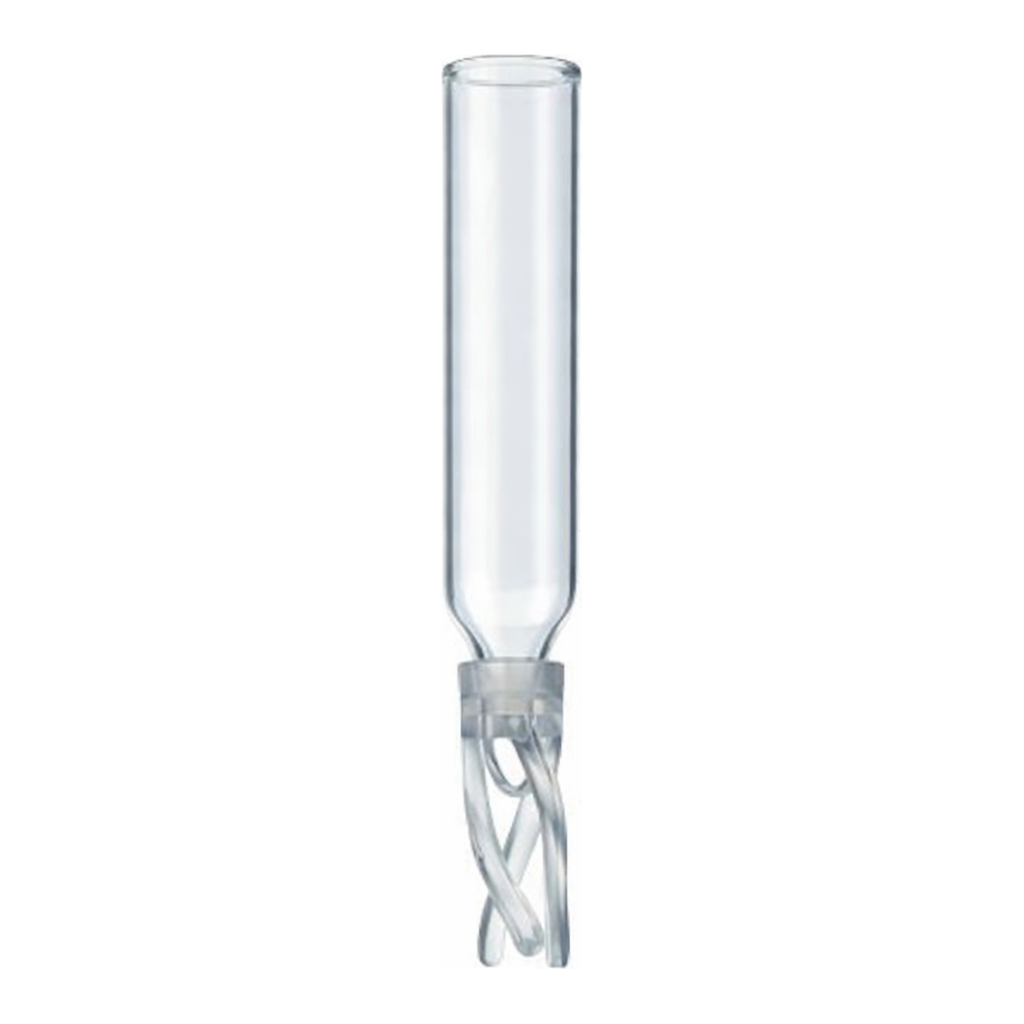 Restek Vial Inserts, 250ul Glass BM w/Bottom Spring Pack of 1000