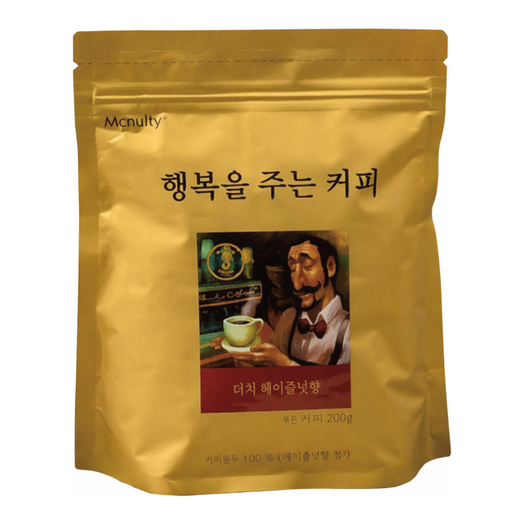OFFICENEX 맥널티 원두 헤이즐넛(226g/분쇄)
