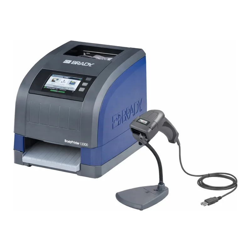 Brady BradyPrinter i3300 with CR1500 Barcode Scanner and Software Kit