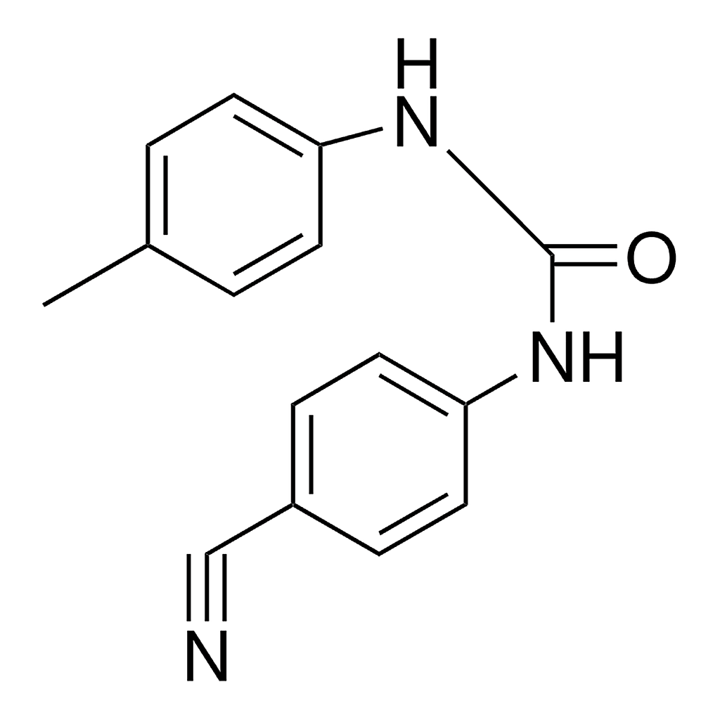 Merck 1-(4-CYANOPHENYL)-3-(P-TOLYL)U - 50 MG&