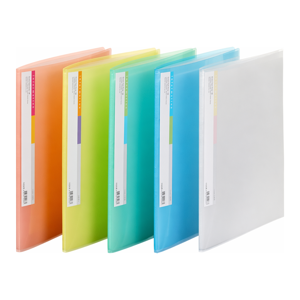 OFFICENEX 문화 투명PP 클리어화일 10매(A4/청색/F428-72)