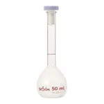 Merck Azlon Clear PMP Volumetric Flask with PPE Stopper