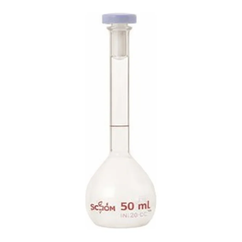 Merck Azlon Clear PMP Volumetric Flask with PPE Stopper