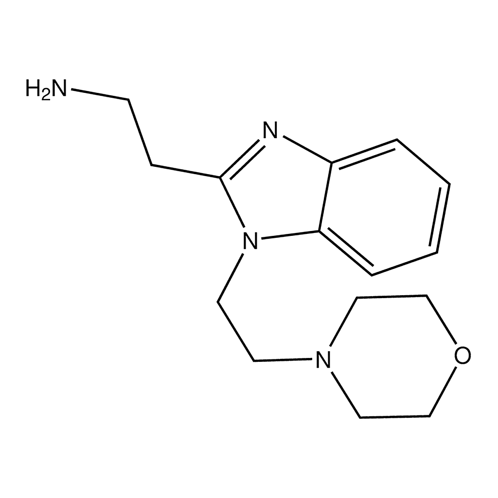 Merck 2-(1-(2-Morpholinoethyl)-1H-benzo[d]imidazol-2-yl)ethanamine