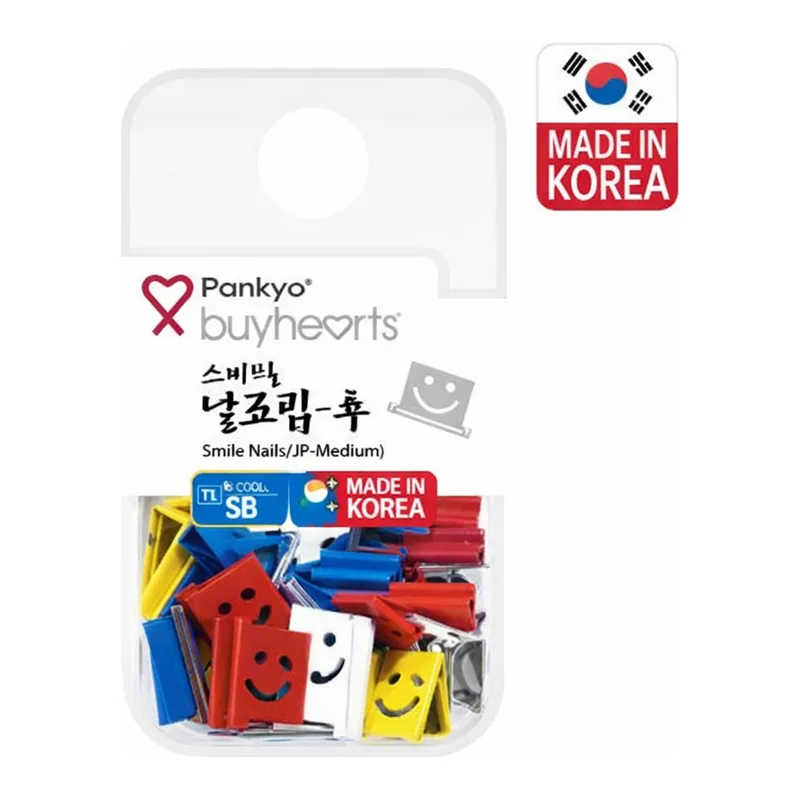 OFFICENEX 바이하츠 스마일 날크립 컬러 중(제철매수 : 40매)