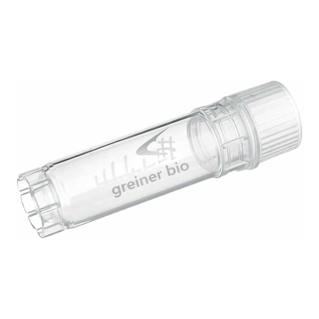 Greiner Bio One CRYO.S, 2 ML, PP, ROUND BOTTOM,INTERNAL THREAD, NATURAL SCREW CAP, WRITING AREA, STARFOOT, NATURAL, STERILE, 10 PCS./BAG, TRIPLE PACKING