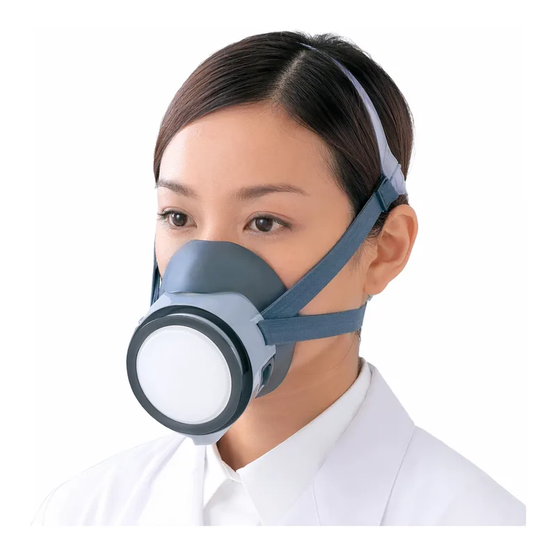 AS ONE Gas Mask (Gas Density 0.1% or less), 방독 마스크 (저농도용0.1%이하)