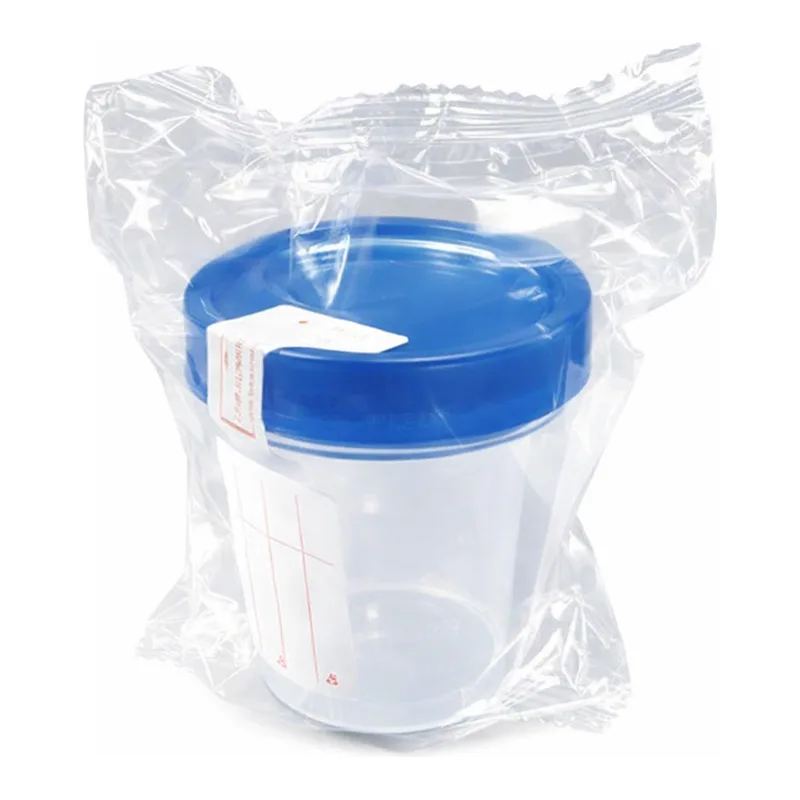 Thermo Fisher Scientific 4 oz. Specimen Containers, Sterile; Blue cap