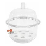 AS ONE Vacuum Polyca Desiccator 9L with Hook