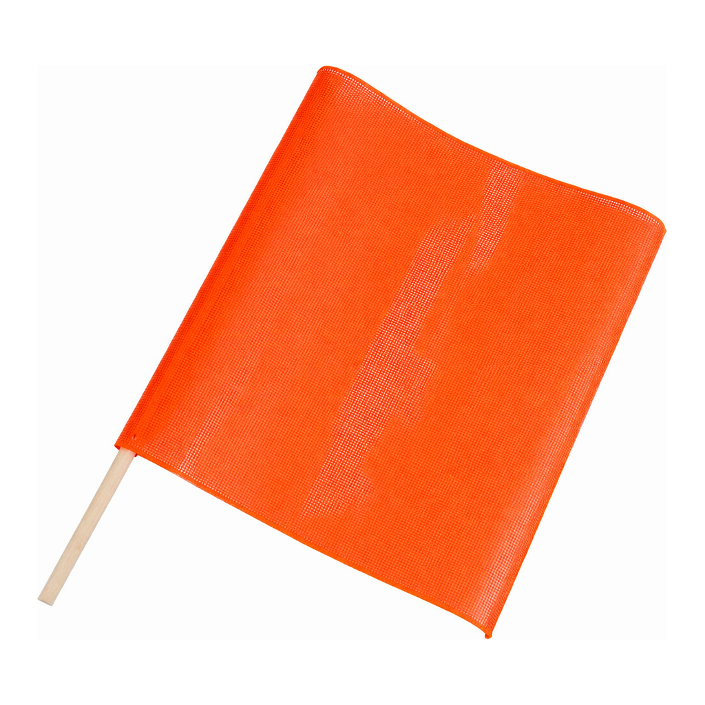 Brady Roll-Up Warning Flag Sign