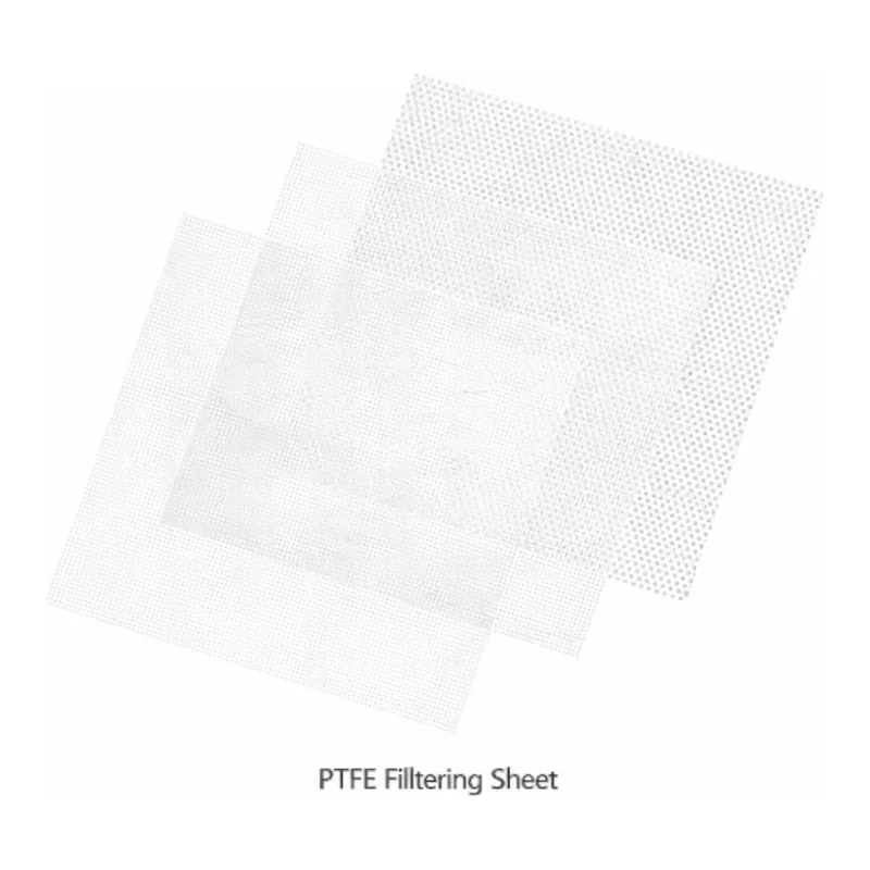 Daihan Science PTFE Teflon Filtering Sheet, 0.5mm Thick, holes Φ0.75mm~1.5mm, 30×30cm or 30×100
