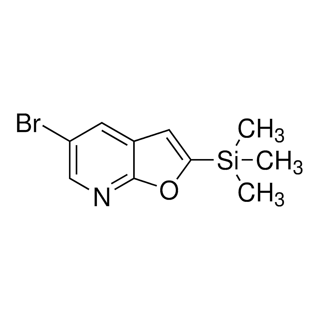 Merck 5-Bromo-2-(trimethylsilyl)furo[2,3-b]pyridine