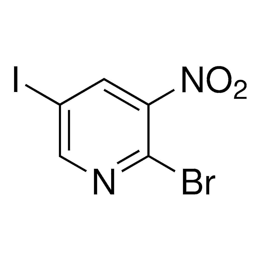 Merck 2-Bromo-5-iodo-3-nitropyridine