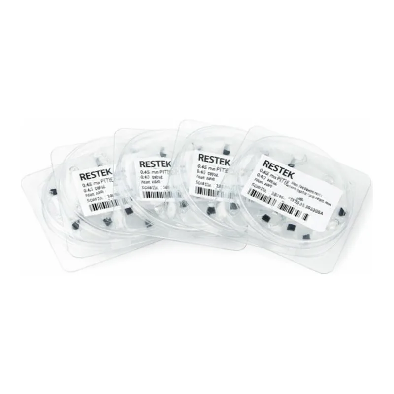 Restek Ferrule,Vespel/Graphite, VG1, 85% Vespel/15% Graphite Standard, 1/16in, 0.8mm ID, 50-pk.