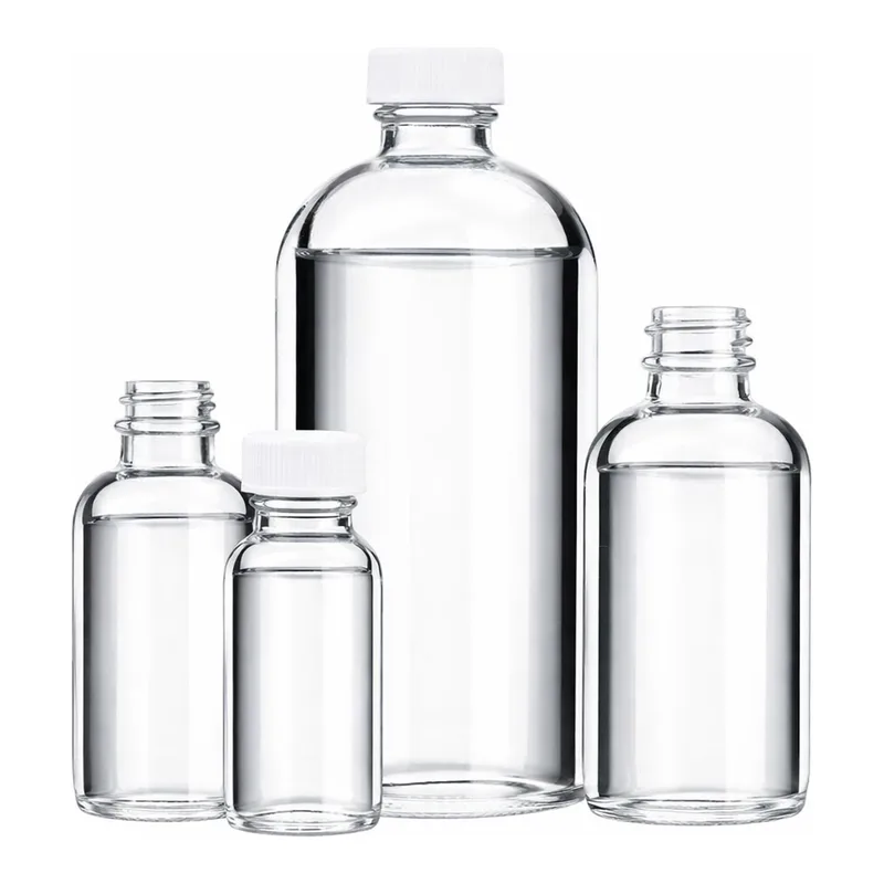 Thermo Fisher Scientific Clear Boston Round Bottles Without Cap